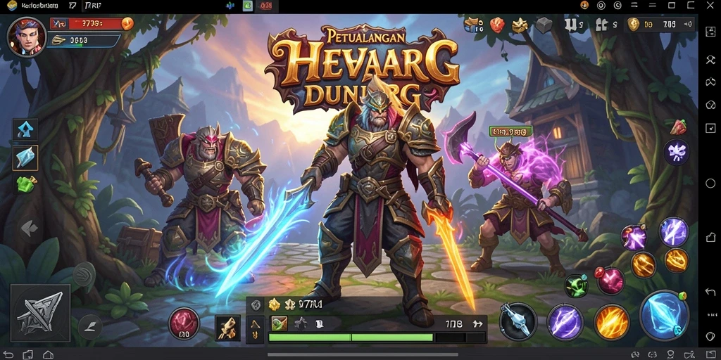 Tampilan gameplay 77RP yang menegangkan dan seru.