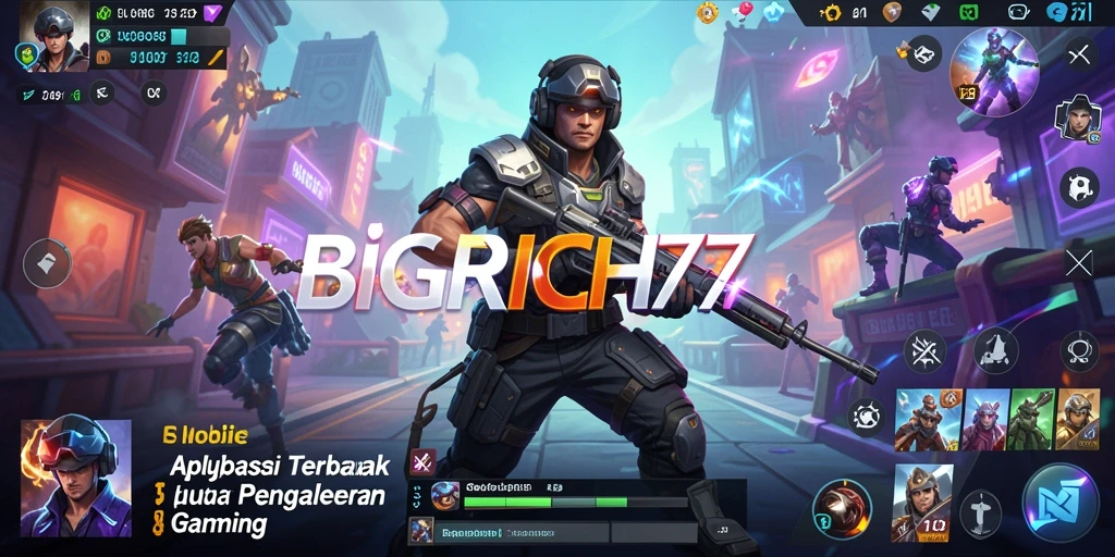 Tampilan gameplay BIGRICH77 yang penuh dengan musik dan tantangan.