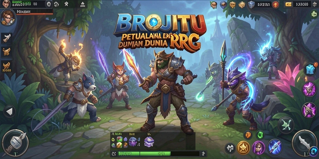 Screenshot gameplay <strong>BROJITU</strong> menunjukkan aksi seru dan grafik menawan.