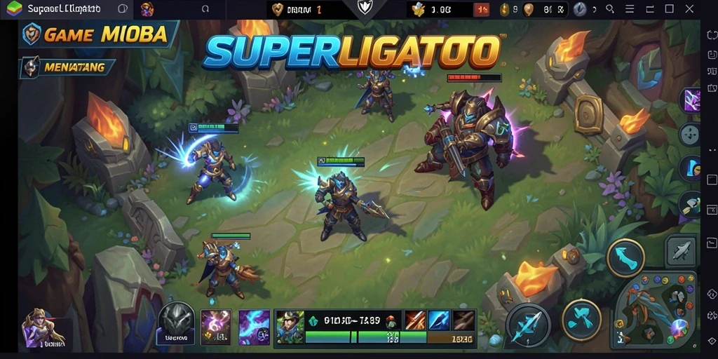 Pengalaman bermain MOBA yang mendebarkan di SUPERLIGATOTO.