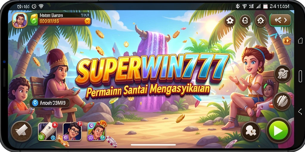 Tangkapan layar gameplay SUPERWIN777 yang menarik dan penuh warna.