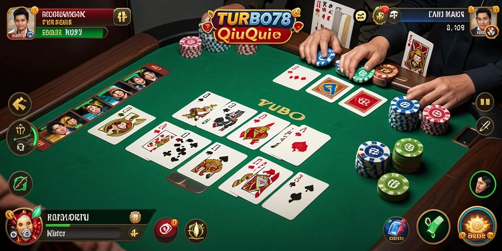 Tampilan gameplay QiuQiu yang menarik dan seru.